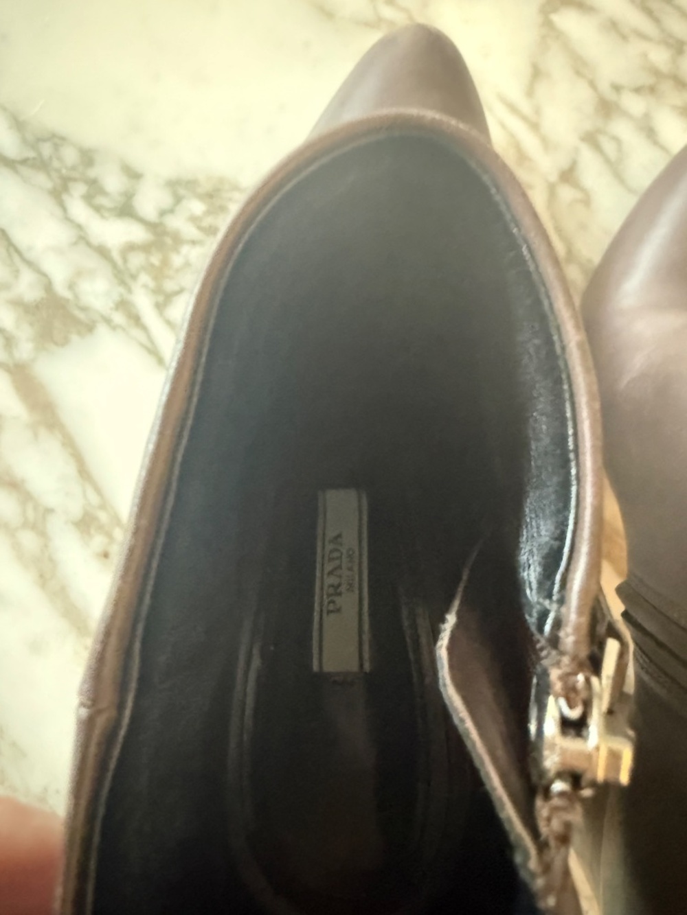 PRADA Platform Bootie SZ 39 - Picture 11 of 11